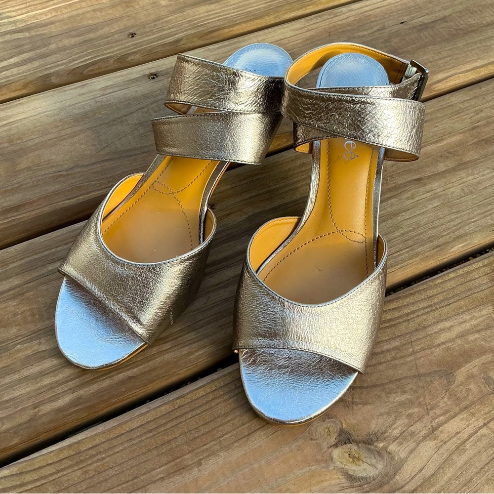 Dressy J.Renee leather sandals🌹🌹